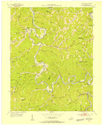 Buckhorn 1953 topographic map thumbnail