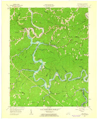 Buckhorn 1961 topographic map thumbnail