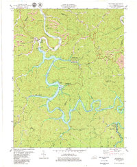 Buckhorn 1979 topographic map thumbnail