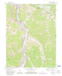 Burnaugh 1972 topographic map thumbnail