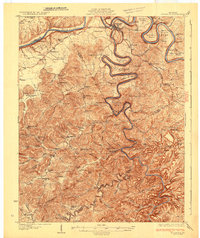 Burnside 1932 topographic map thumbnail