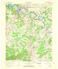 Cadiz 1967 topographic map thumbnail