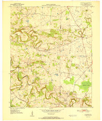 Caledonia 1951 topographic map thumbnail