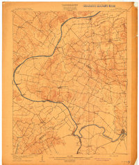 Calhoun 1908 topographic map thumbnail