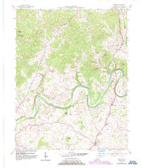 Canmer 1953 topographic map thumbnail