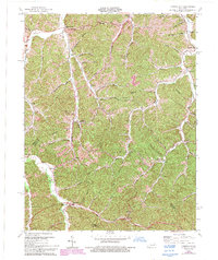 Cannel City 1965 topographic map thumbnail