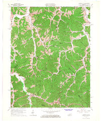 Cannel City 1965 topographic map thumbnail
