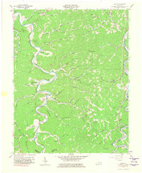 Canoe 1961 topographic map thumbnail