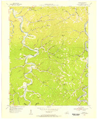 Canoe 1954 topographic map thumbnail