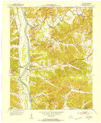 Canton 1953 topographic map thumbnail