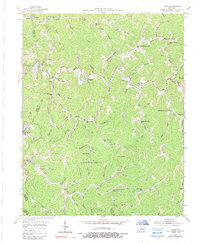 Carrie 1954 topographic map thumbnail