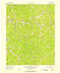 Carrie 1954 topographic map thumbnail