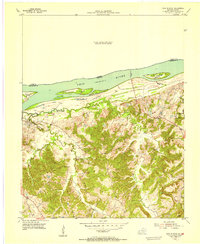 Cave In Rock 1954 topographic map thumbnail