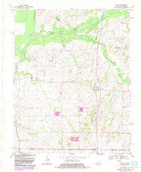 Cayce 1970 topographic map thumbnail