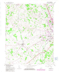 Cecilia 1967 topographic map thumbnail