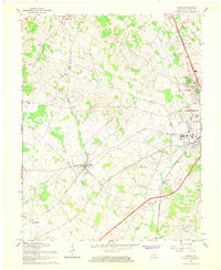Cecilia 1967 topographic map thumbnail