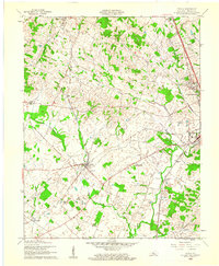 Cecilia 1960 topographic map thumbnail