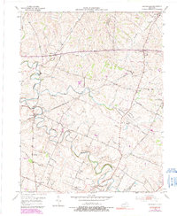 Centerville 1954 topographic map thumbnail