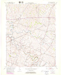 Centerville 1954 topographic map thumbnail