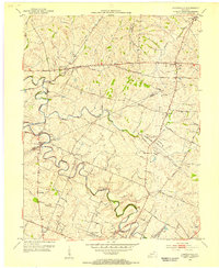 Centerville 1954 topographic map thumbnail