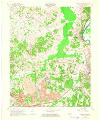 Central City West 1963 topographic map thumbnail