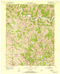 Chaplin 1952 topographic map preview