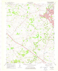 Church Hill 1978 topographic map thumbnail