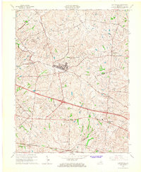 Clintonville 1965 topographic map thumbnail