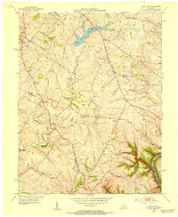 Coletown 1952 topographic map thumbnail