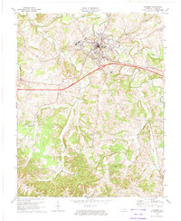 Columbia 1973 topographic map thumbnail