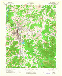 Corbin 1961 topographic map thumbnail