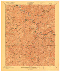 Cornettsville topographic map thumbnail