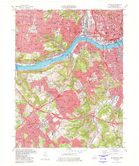 Covington 1981 topographic map thumbnail