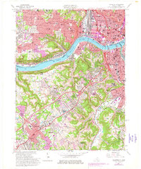 Covington 1961 topographic map thumbnail