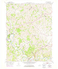 Cowan 1952 topographic map thumbnail