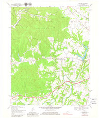 Cravens 1967 topographic map thumbnail