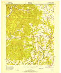 Cravens 1949 topographic map thumbnail
