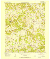 Crider 1954 topographic map thumbnail