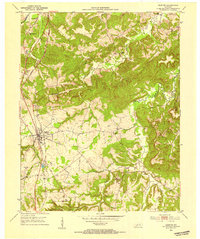 Crofton 1952 topographic map thumbnail