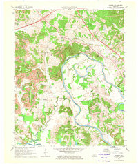 Cromwell 1971 topographic map thumbnail