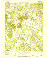 Cromwell 1954 topographic map thumbnail