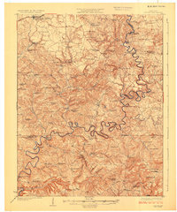Cub Run 1925 topographic map thumbnail