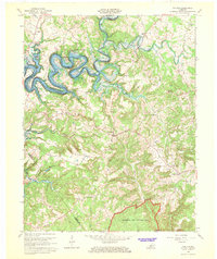 Cub Run 1966 topographic map thumbnail