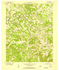 Cub Run 1954 topographic map thumbnail