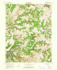 Custer 1963 topographic map thumbnail