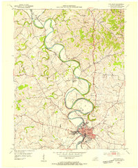 Cynthiana 1953 topographic map thumbnail