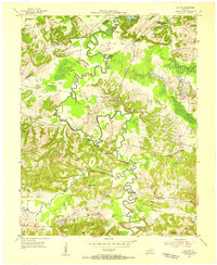 Dalton 1954 topographic map thumbnail