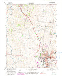 Danville 1967 topographic map thumbnail