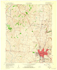 Danville 1959 topographic map thumbnail