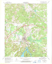 Dawson Springs 1968 topographic map thumbnail